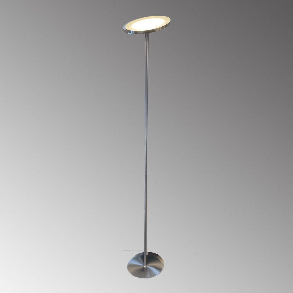 FHL easy No. 840028 LED-Stehleuchte Fabi nickel matt chromfarben 180cm  tunable white --> Leuchten & Lampen online