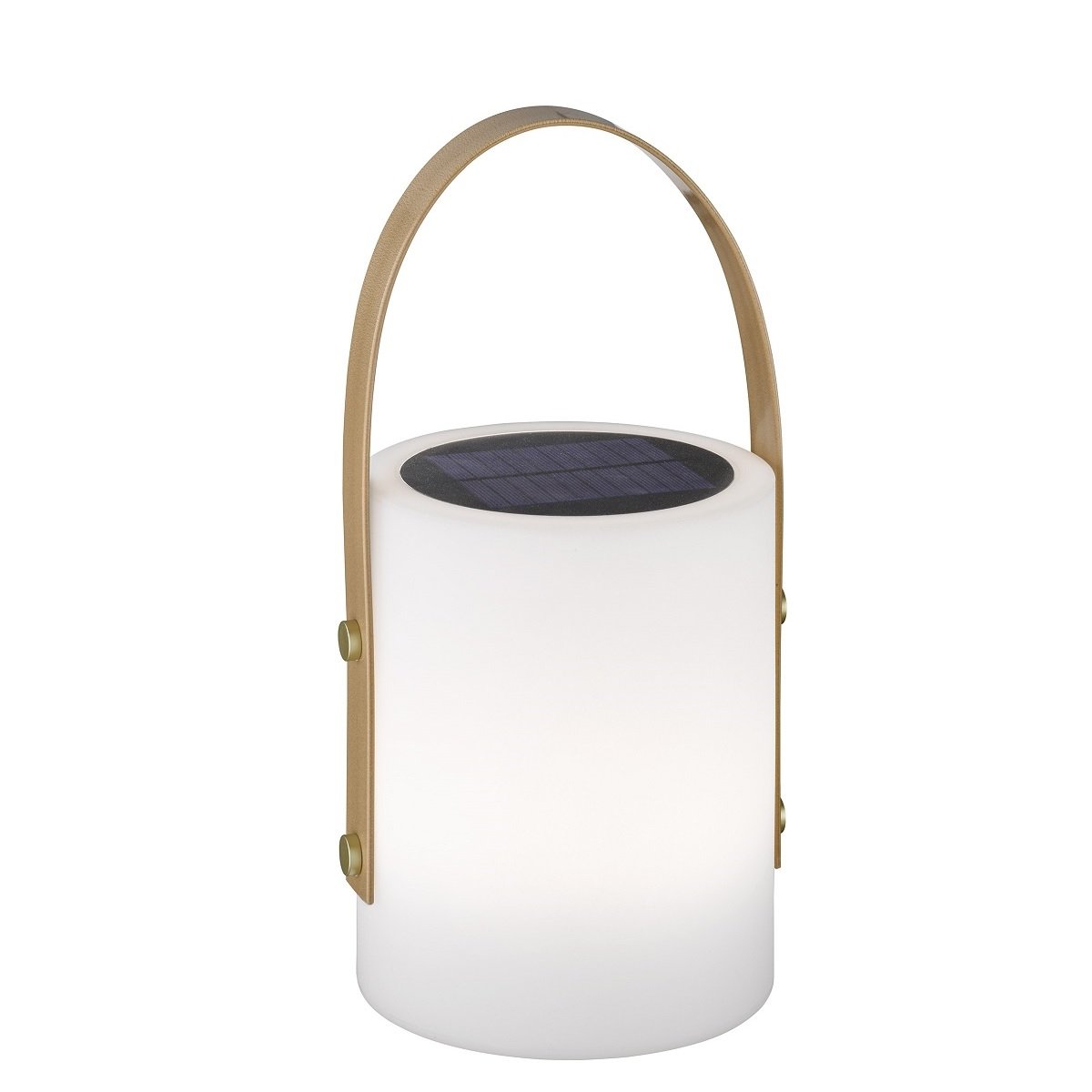FHL easy No. 850144 LED Outdoor Solar Tischleuchte Bari weiß RGBW