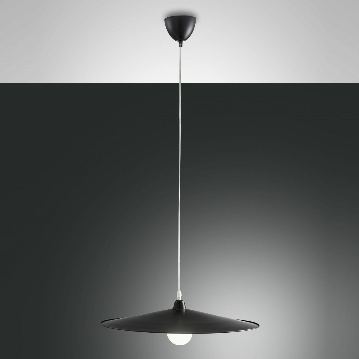 Fabas Luce 3347-40-101 Pendelleuchte Kasa schwarz E27