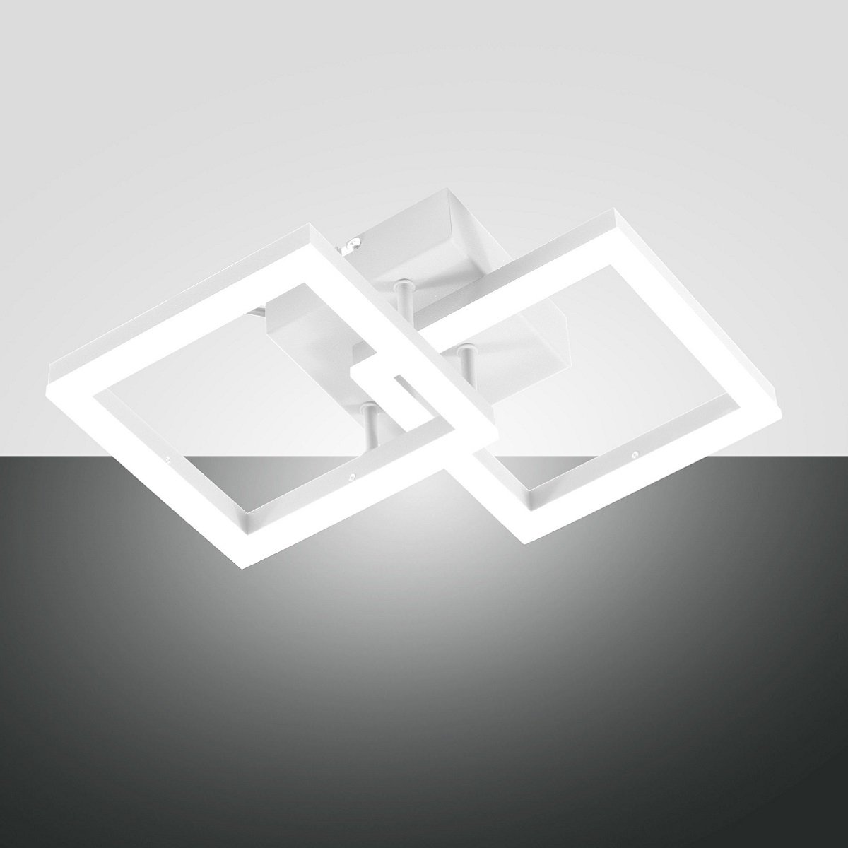 Fabas Luce  3394-28-102 LED Wandleuchte Bard 29x29cm 3000K wei�