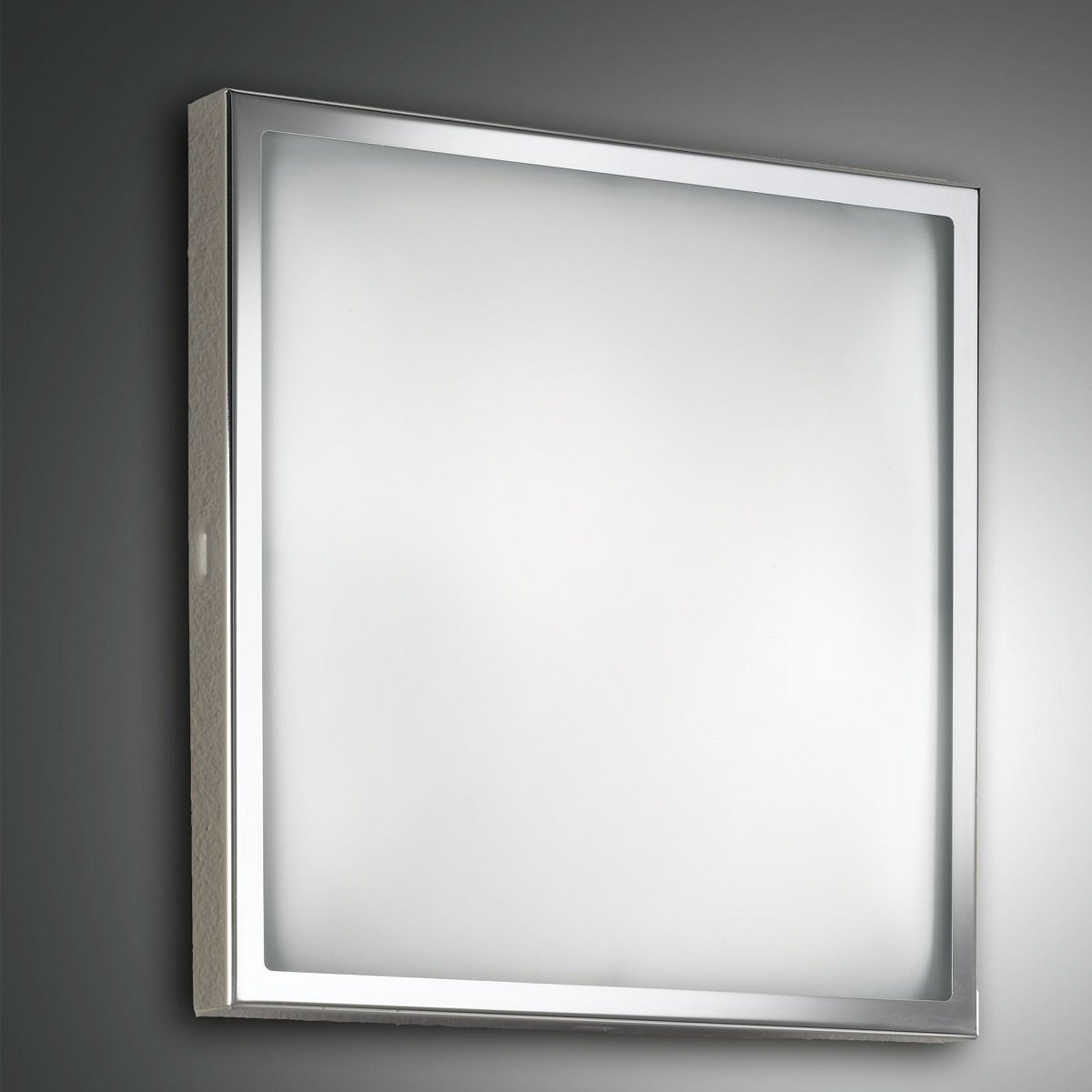 Fabas Luce 3565-61-138 LED Deckenleuchte Osaka 30x30cm 3000K chrom