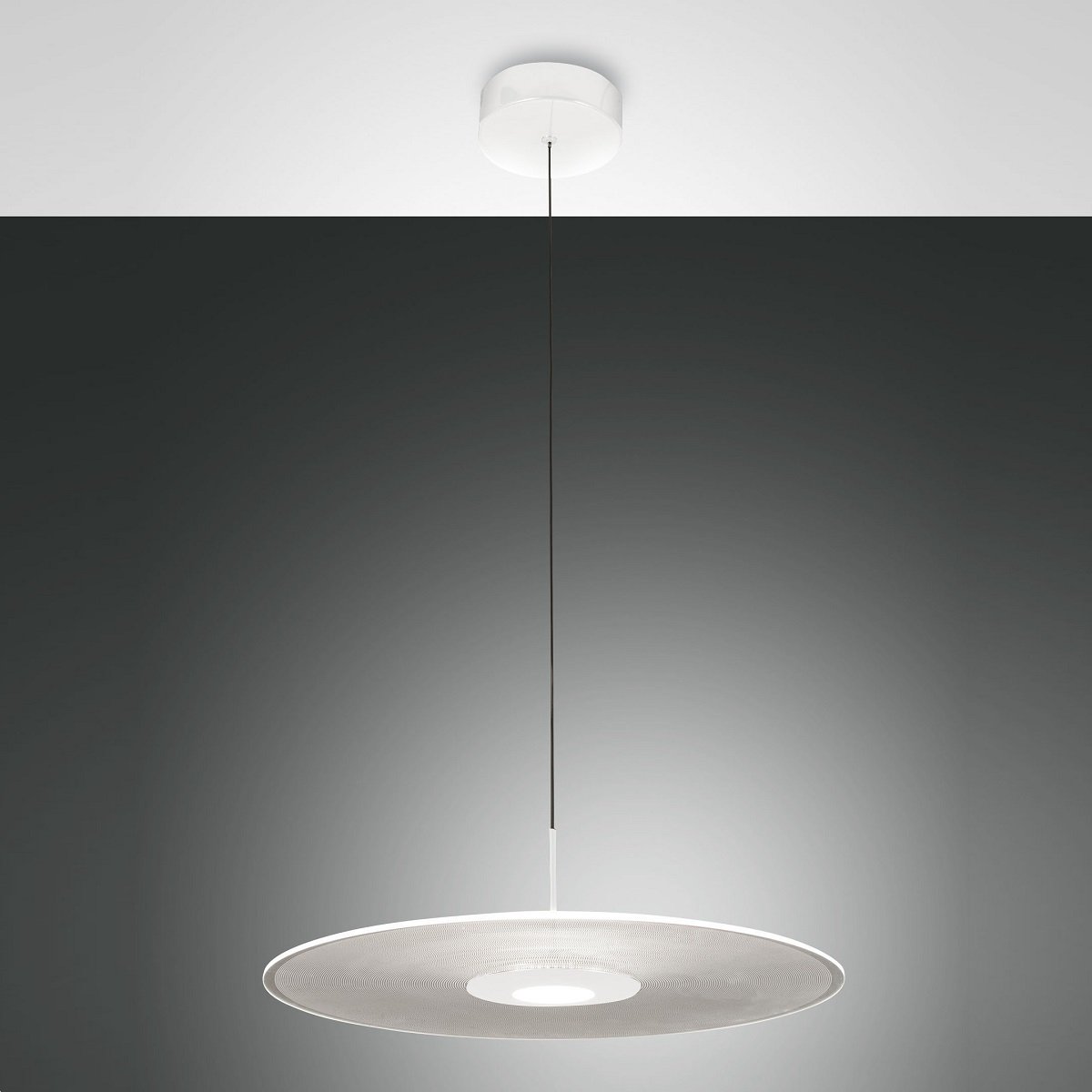 Fabas Luce 3590-45-102 LED Pendelleuchte Anemone weiss 3000K dimmbar