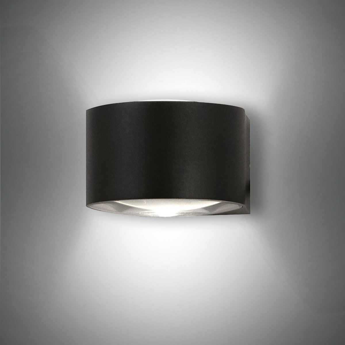 Fabas Luce 3603-22-101 LED Au�enwandleuchte Lao 2-flammig IP65 schwarz