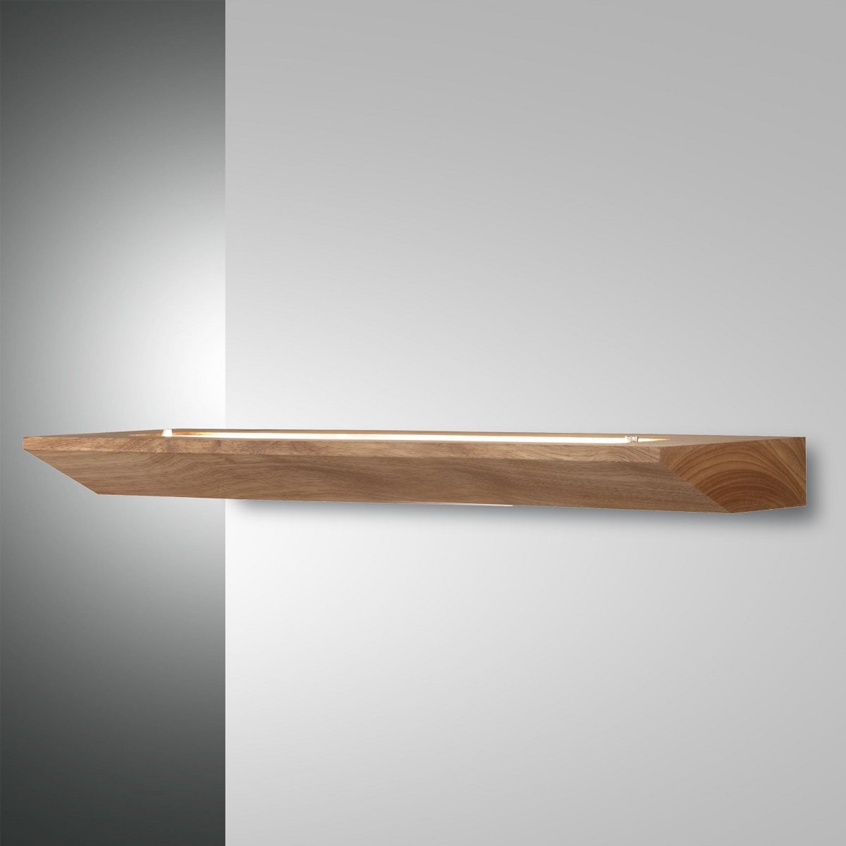 Fabas Luce 3663-26-215 LED Wandleuchte Linus eichenholz 60cm