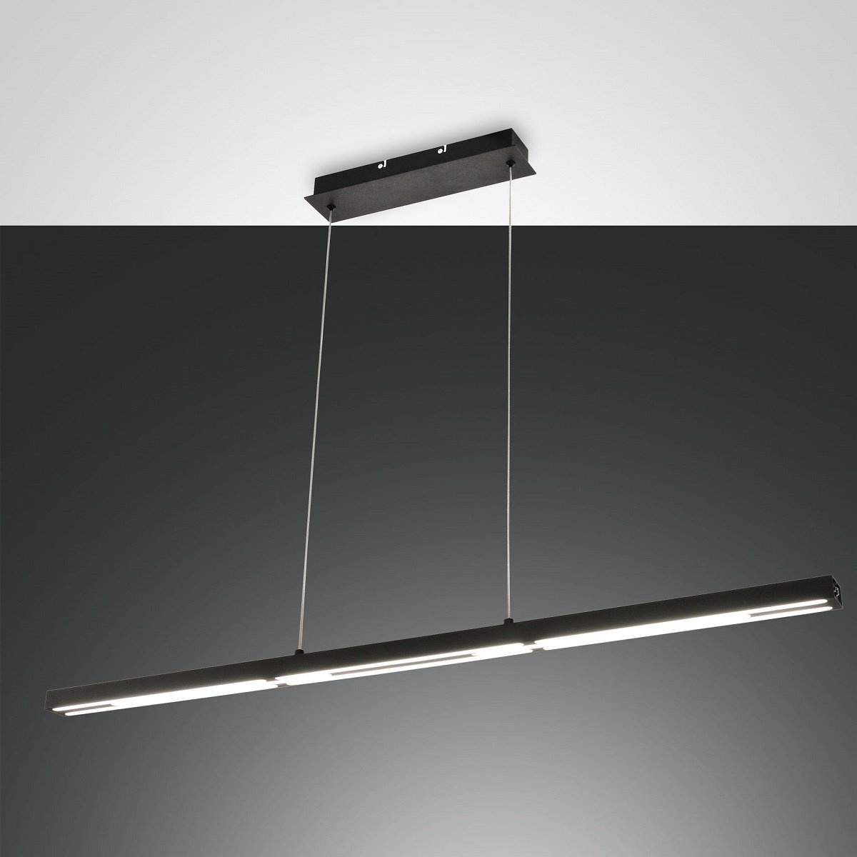 Fabas Luce 3712-45-101 LED Pendelleuchte Ling schwarz 3000K dimmbar -->  Leuchten & Lampen online kaufen » Beleuchtung | Pendelleuchten
