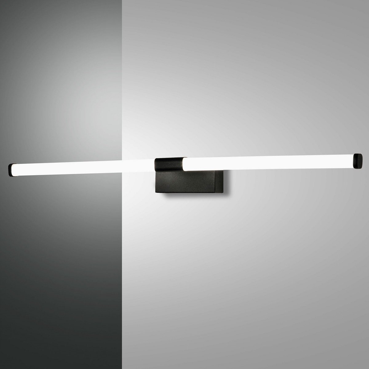 Fabas Luce 3720-26-101 Wandleuchte Ago schwarz 62cm IP44
