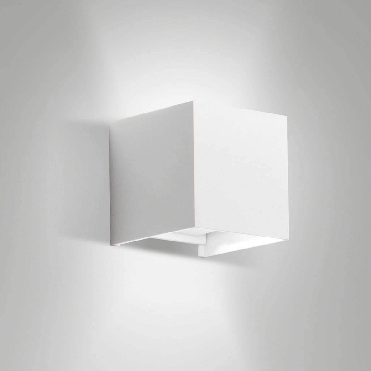 Fabas Luce 6541-21-254 LED Wandleuchte Cuba 10x10cm wei� 3000K  IP54