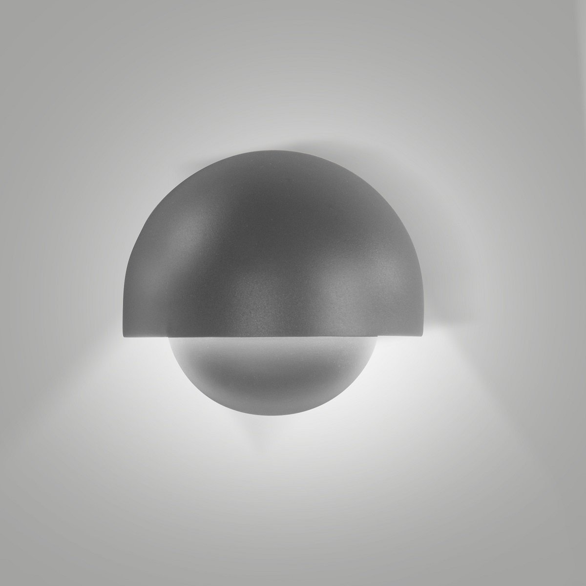 Fabas Luce 6543-21-294 LED Wandleuchte Ector dunkelgrau IP65 3000K