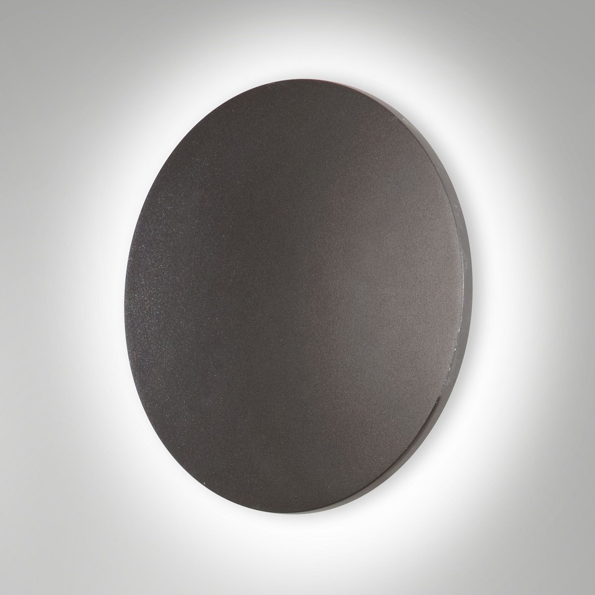 Fabas Luce 6544-22-294 LED Wandleuchte Zon 24cm dunkelgrau 3000K IP65