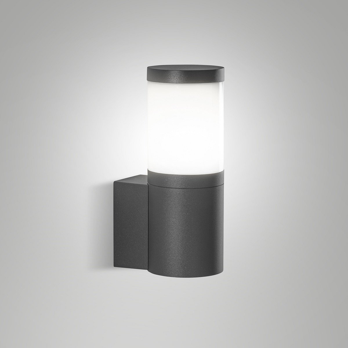 Fabas Luce 6554-21-294 Wandleuchte Gorla dunkelgrau E27 IP54
