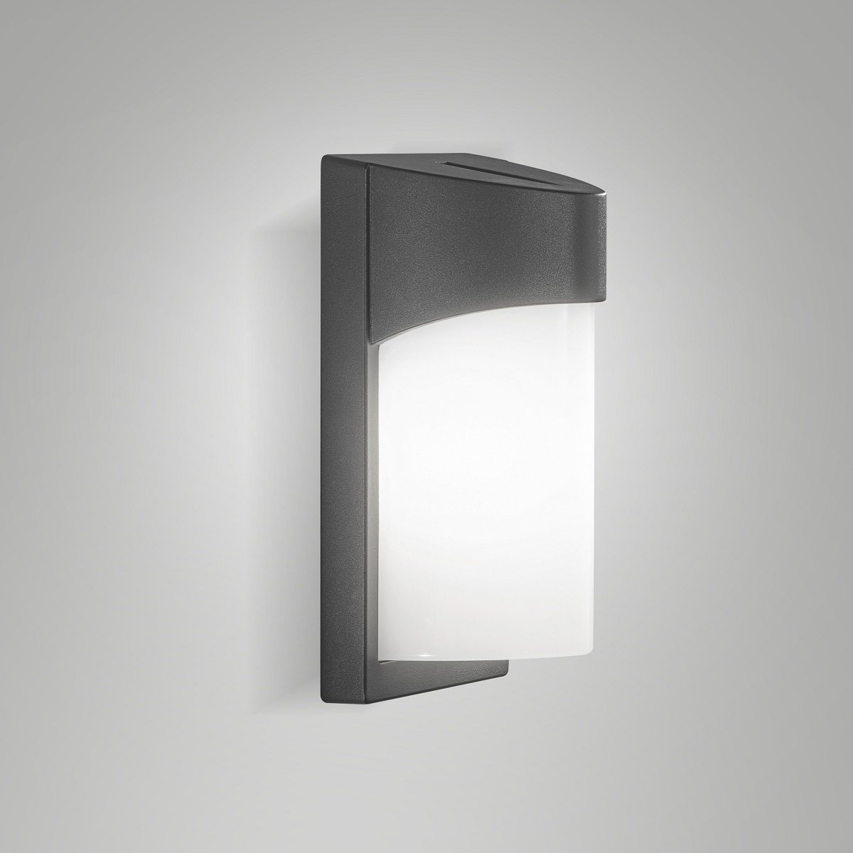 Fabas Luce 6562-21-294 Wandleuchte Gluck dunkelgrau E27 IP54