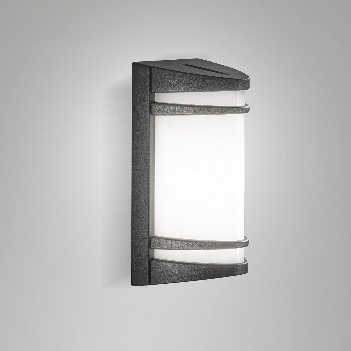 Fabas Luce 6563-21-294 Wandleuchte Pix dunkelgrau E27 IP54