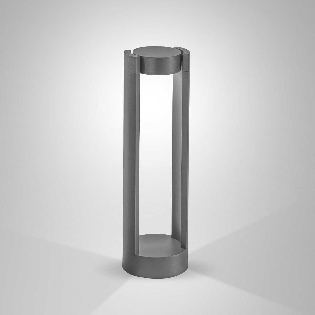 Fabas Luce 6564-10-294 LED Pollerleuchte Nagi dunkelgrau IP65 50cm
