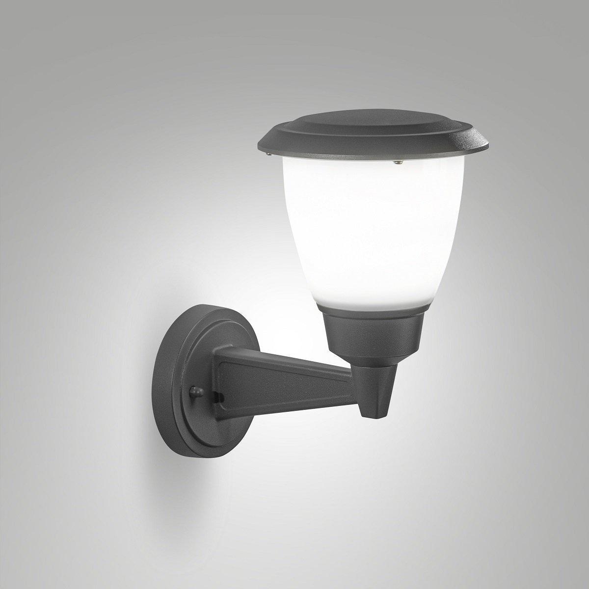 Fabas Luce 6566-21-294 Wandleuchte Thiago dunkelgrau E27 IP54