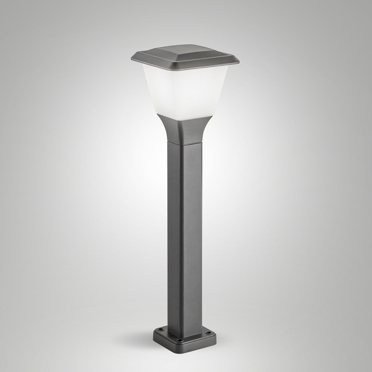 Fabas Luce 6567-10-294 Pollerleuchte Lena 60cm dunkelgrau E27 IP65