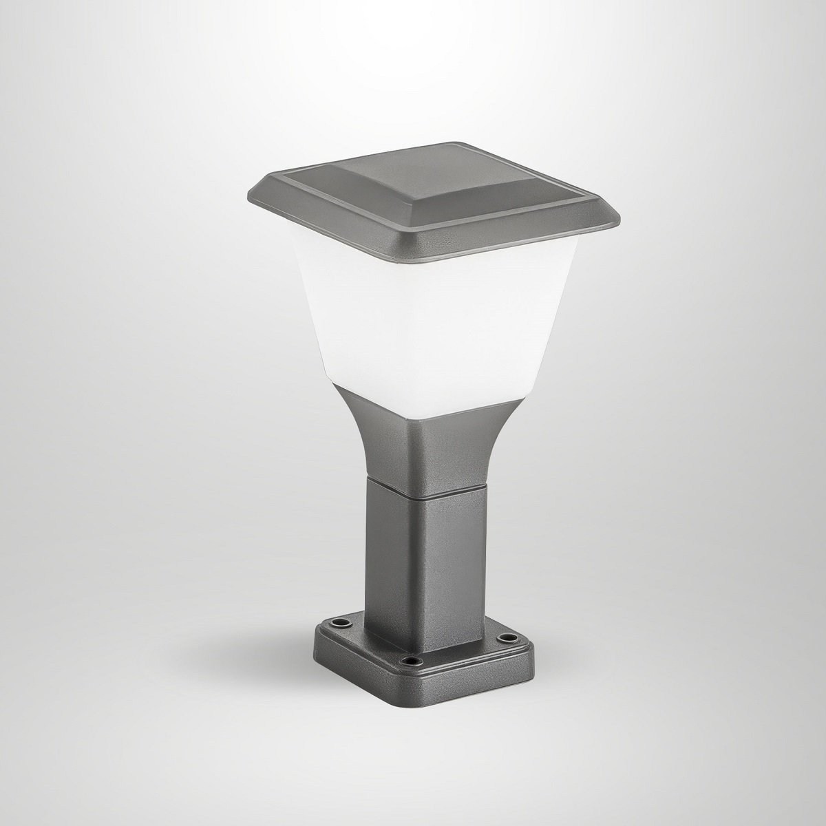 Fabas Luce 6567-11-294 Pollerleuchte Lena 30cm dunkelgrau E27 IP65