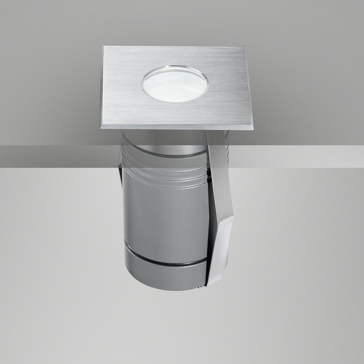Fabas Luce 6904-02-314 LED Bodeneinbauleuchte Naire 2 eckig 55mm edelstahl IP67
