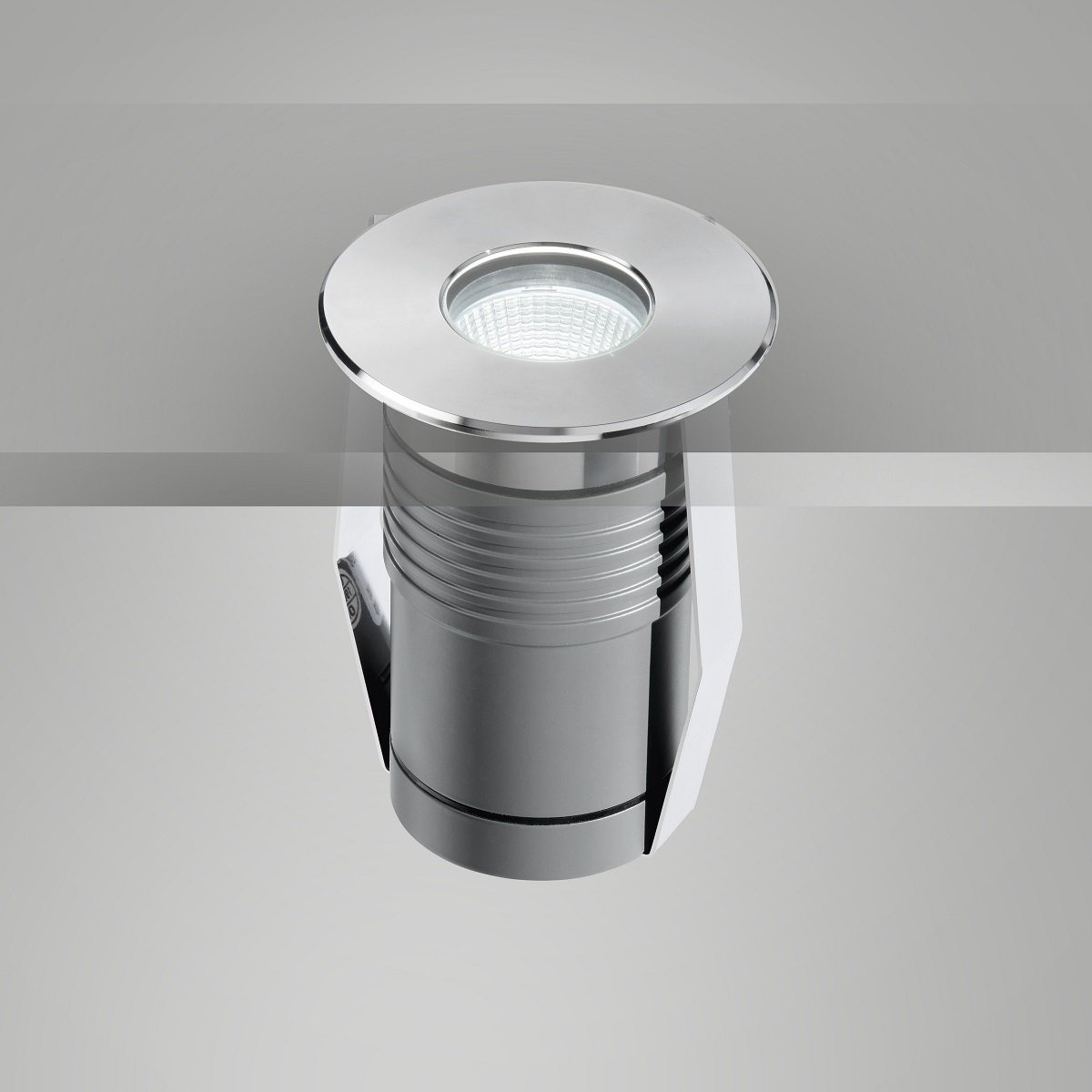 Fabas Luce 6905-02-414 LED Bodeneinbauleuchte Willy 2 rund 70mm edelstahl IP67