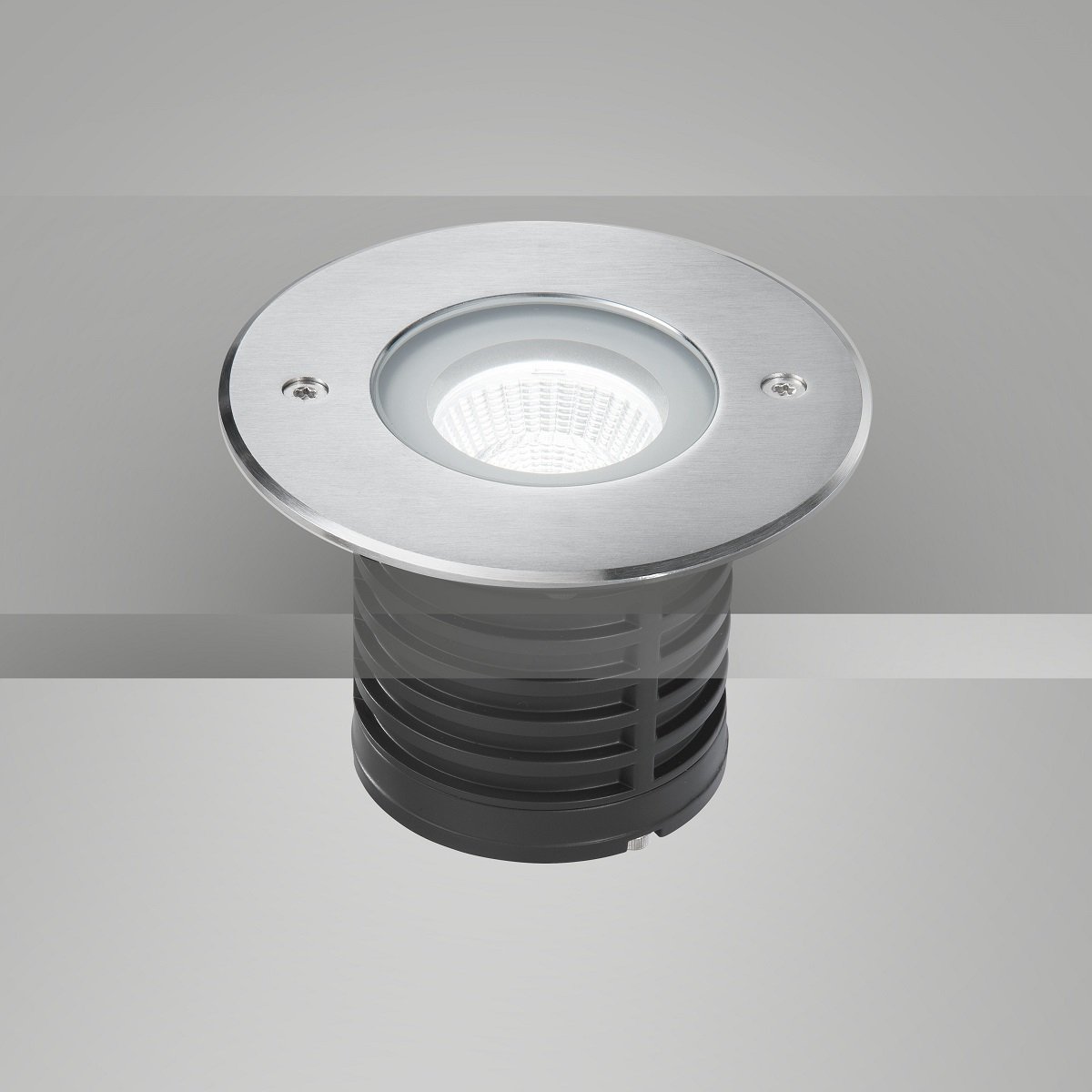 Fabas Luce 6907-02-414 LED Bodeneinbauleuchte Irving 2 rund 116mm edelstahl IP67
