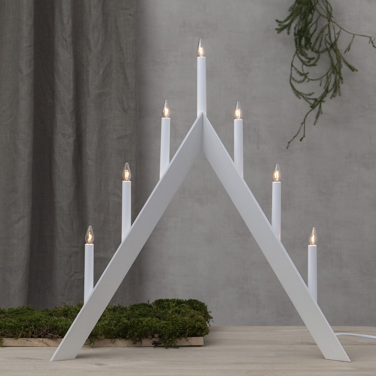 Fensterleuchter Arrow 7-flammig Wei� Nr. 219-85