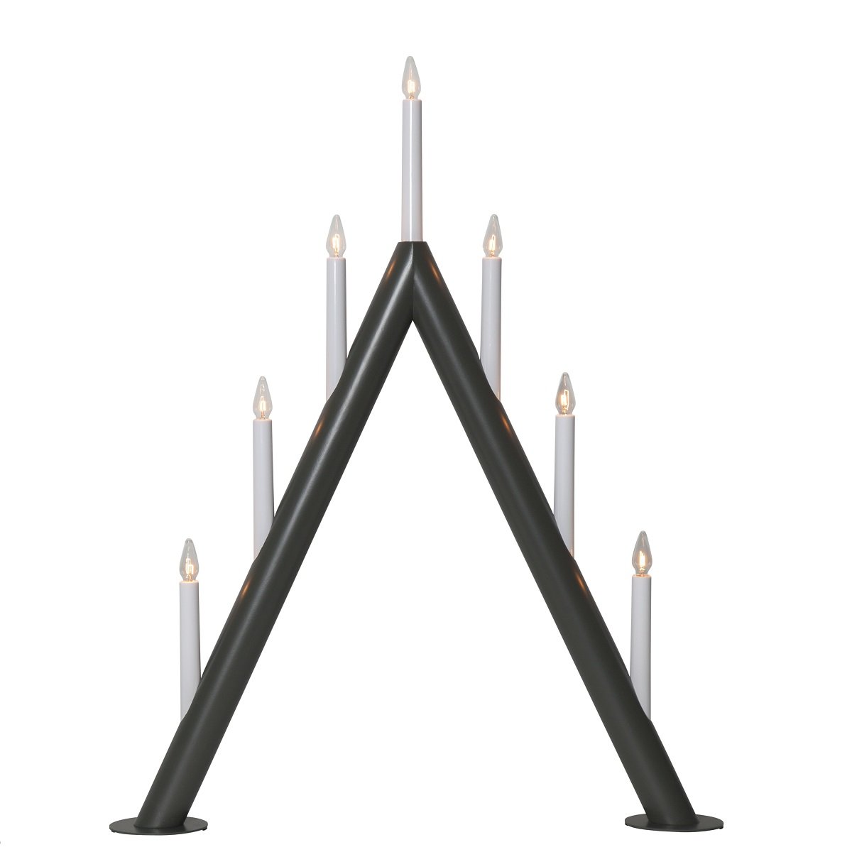Fensterleuchter Circum 7-flammig schwarz Nr. 219-46