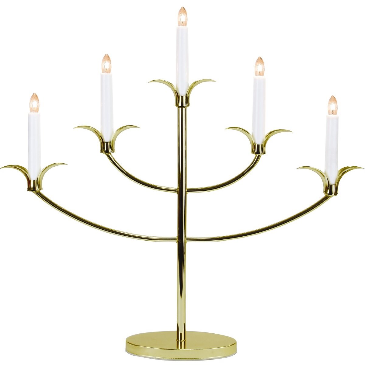 Fensterleuchter Tilpi 5-flammig gold