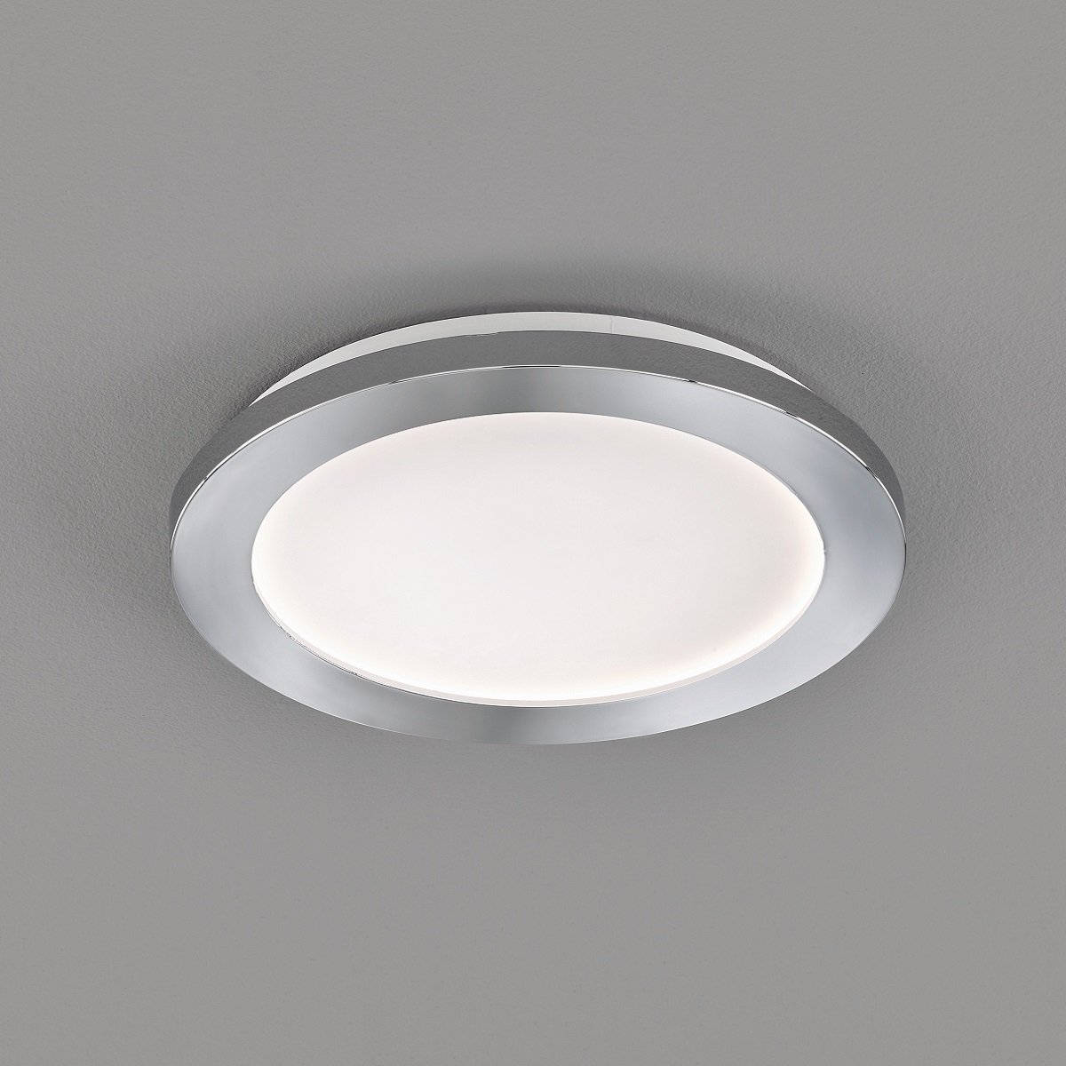 Fischer & Honsel 21174 Deckenleuchte Gotland 17cm IP44 chromfarben 3000K
