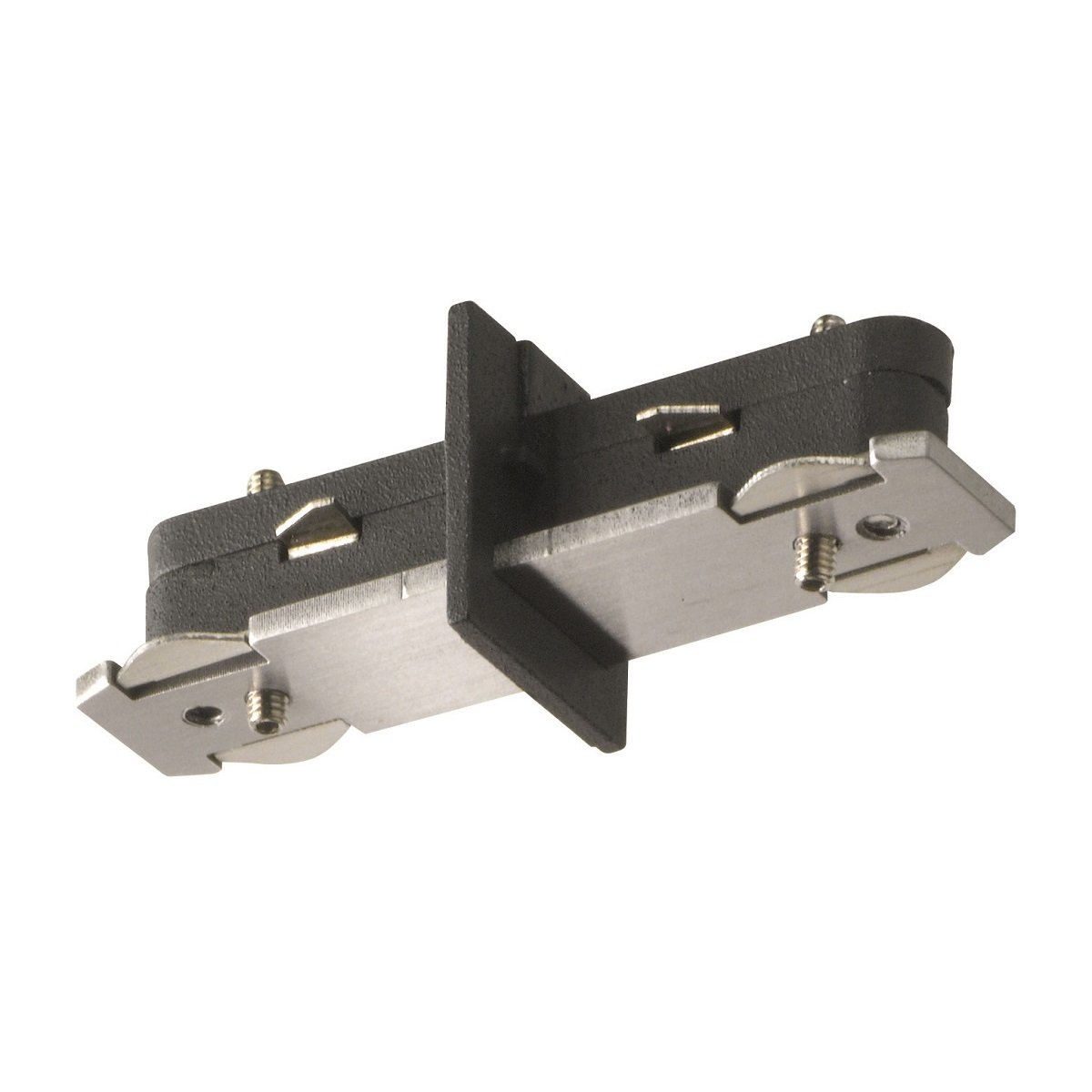 Fischer m6 HV-Track 6 No. 70303 Stromschienen-Verbinder starr sandschwarz