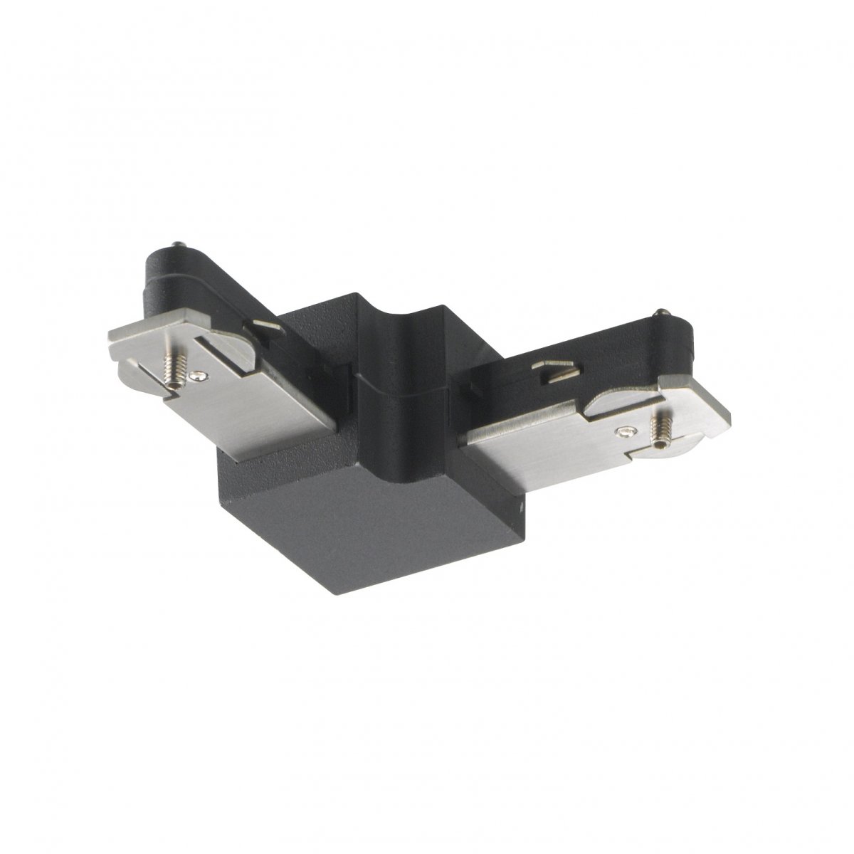 Fischer m6 HV-Track 6 No. 70305 Stromschienen L-Verbinder sandschwarz