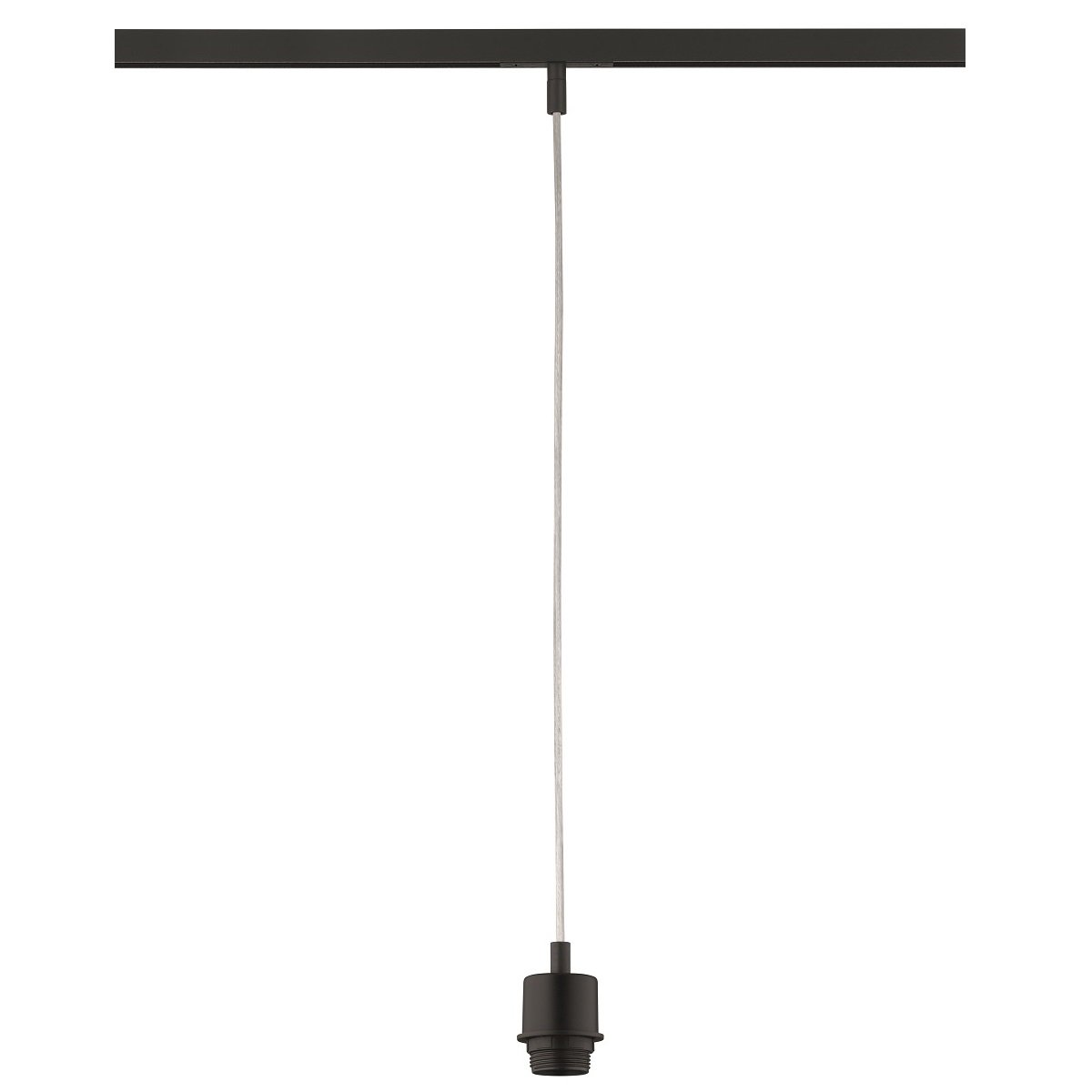 Fischer m6 HV-Track 6 No. 70322 Pendelleuchte ohne Glas E27 1x max. 40W sandschwarz