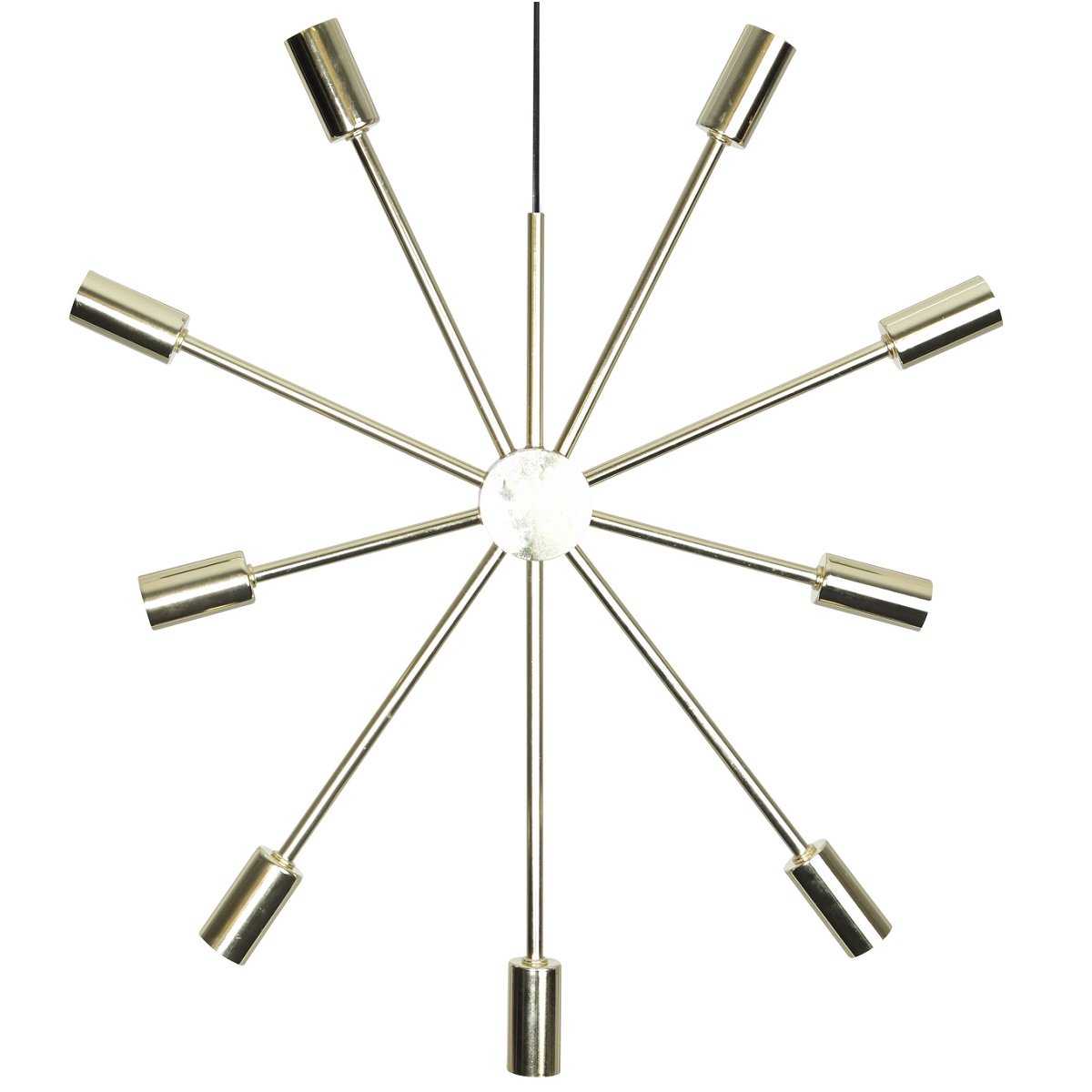 H�ngeleuchte Pix-Star messing 9 flammig Nr. 133-10