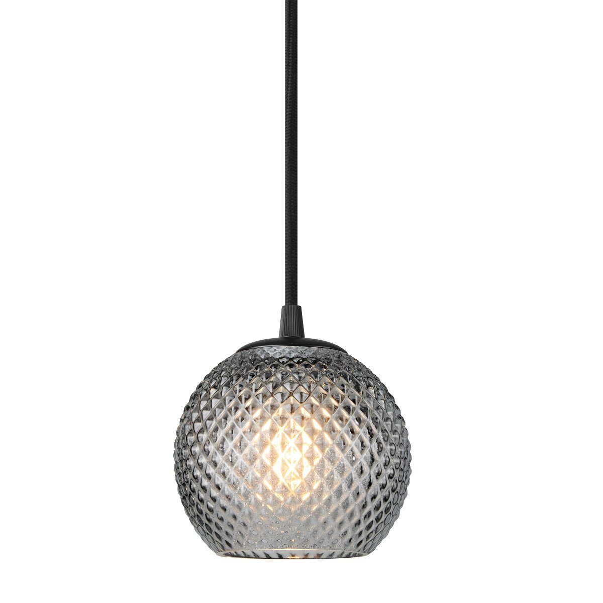 Halo Design 718580 Pendelleuchte Nobb smoke 12cm G9