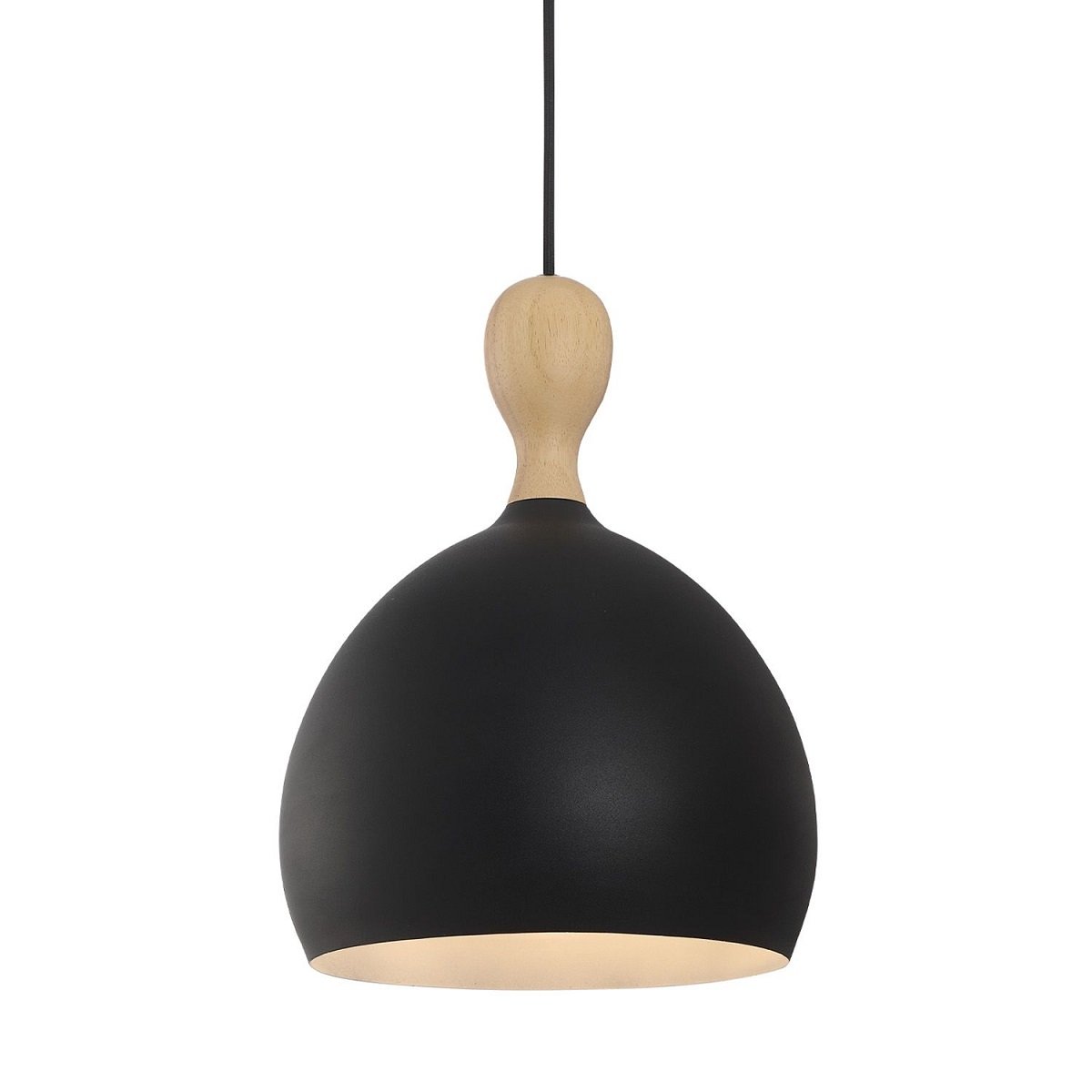 Halo Design 742882 Pendelleuchte Dueodde Metall E27 schwarz 24cm