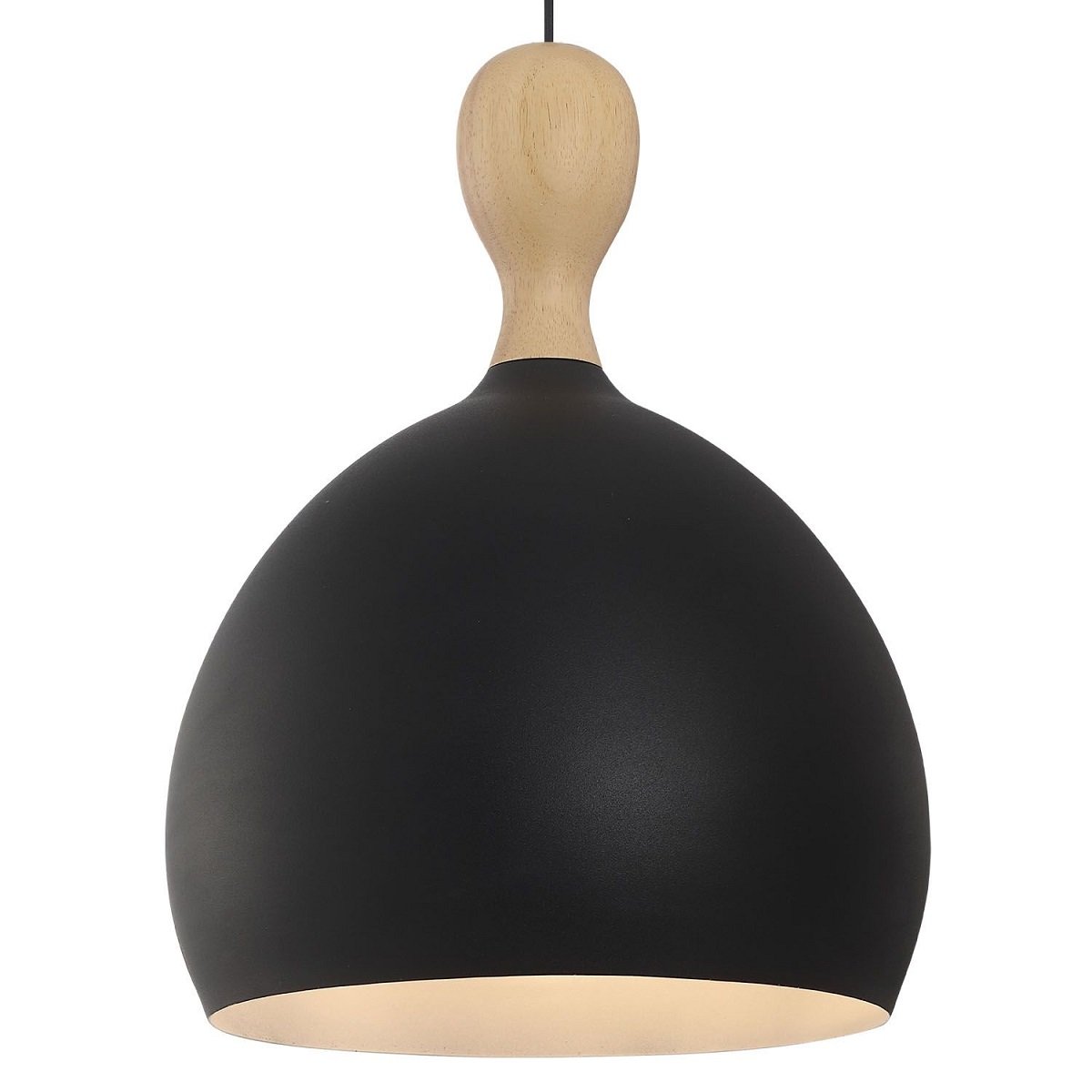 Halo Design 742905 Pendelleuchte Dueodde Metall E27 schwarz 39cm