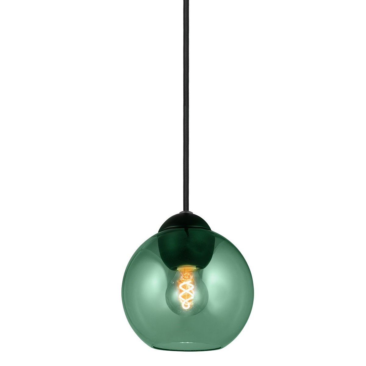 Halo Design 742998 Pendelleuchte Bubbles 14cm gr�n