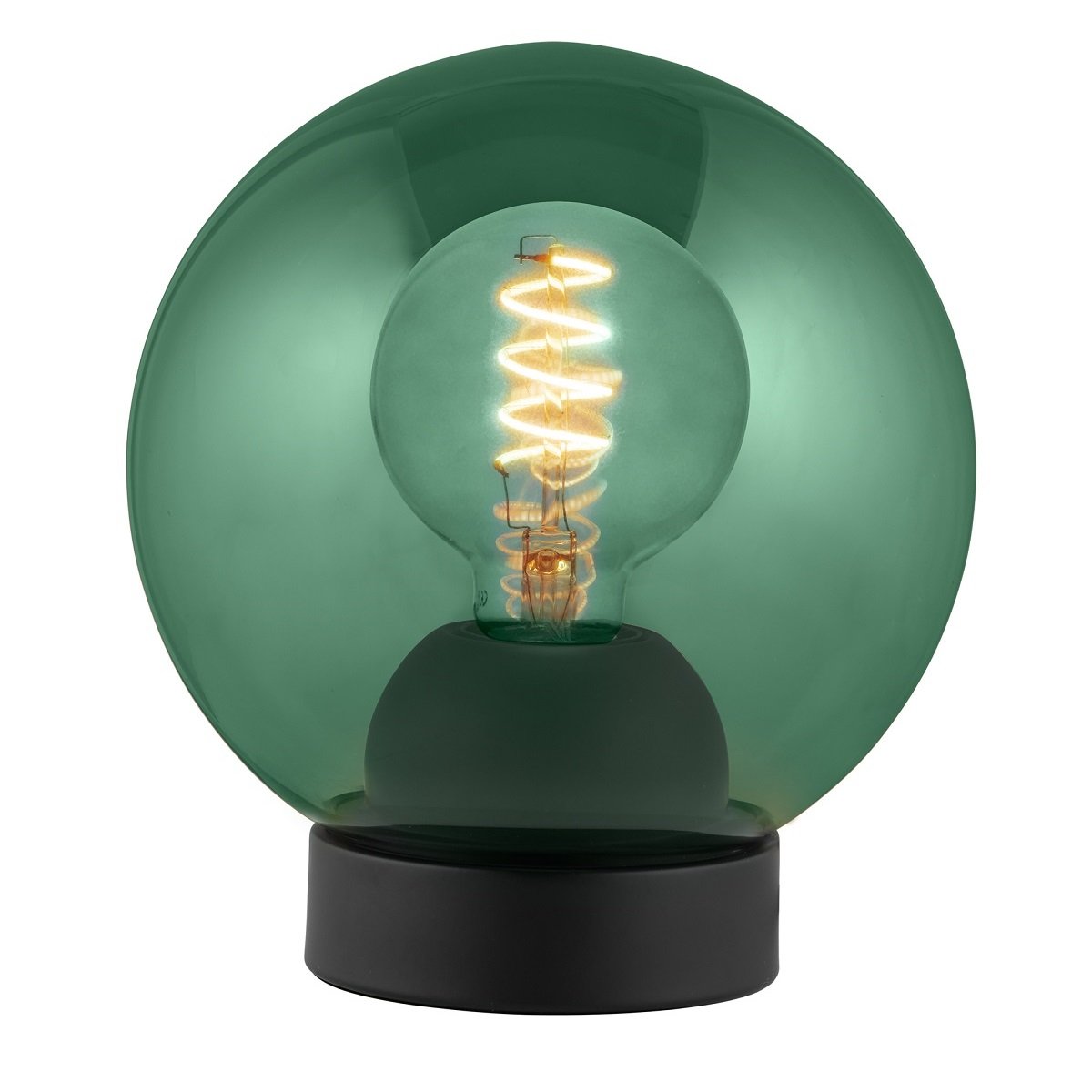Halo Design 743278 Tischleuchte Bubbles E27 gr�n 18cm