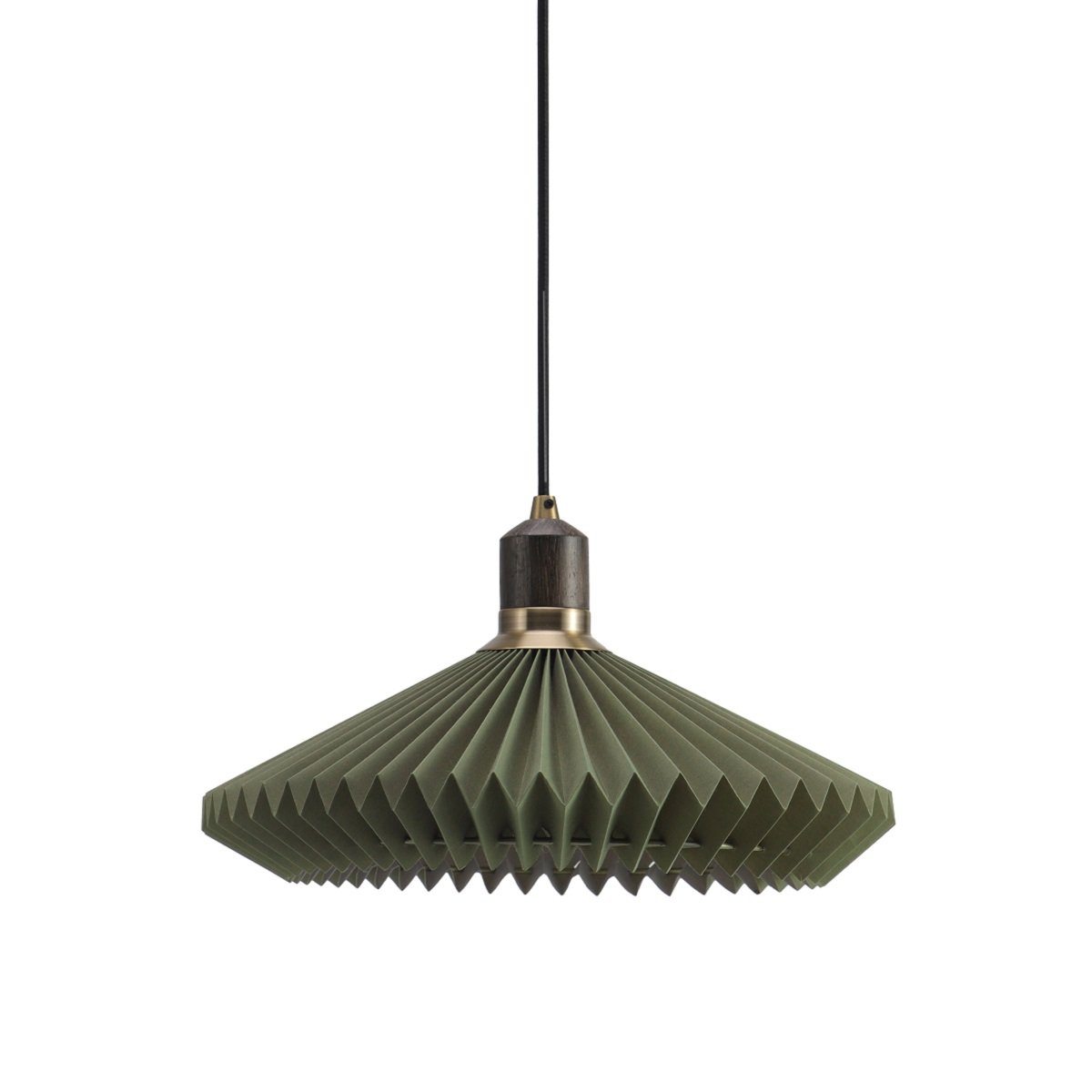 Halo Design 744183 Pendelleuchte Paris 40cm waldgr�n