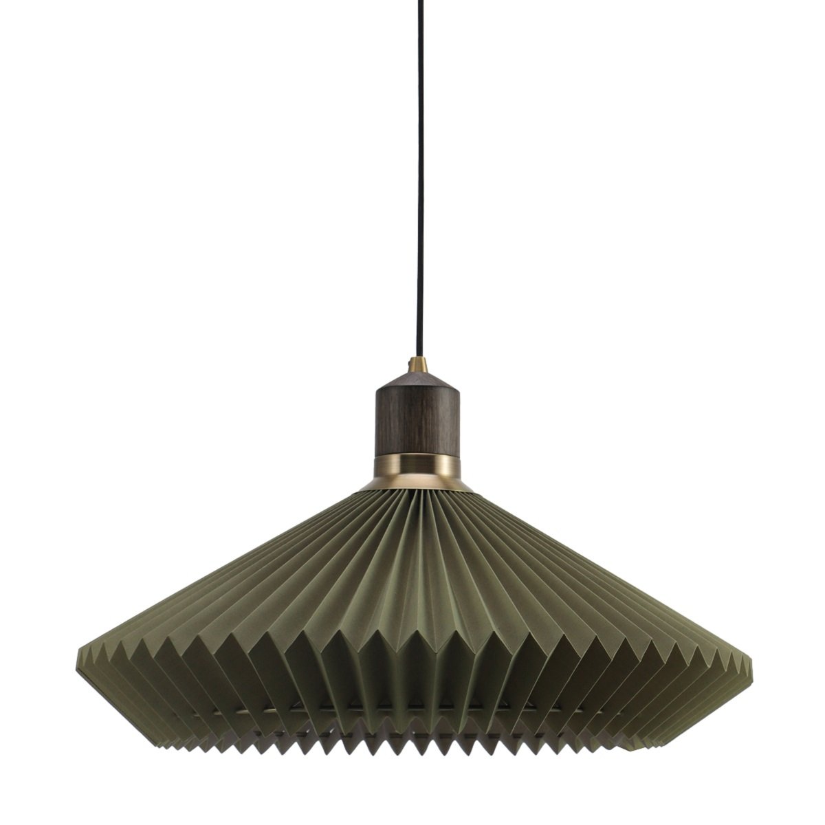 Halo Design 744282 Pendelleuchte Paris 56cm waldgr�n