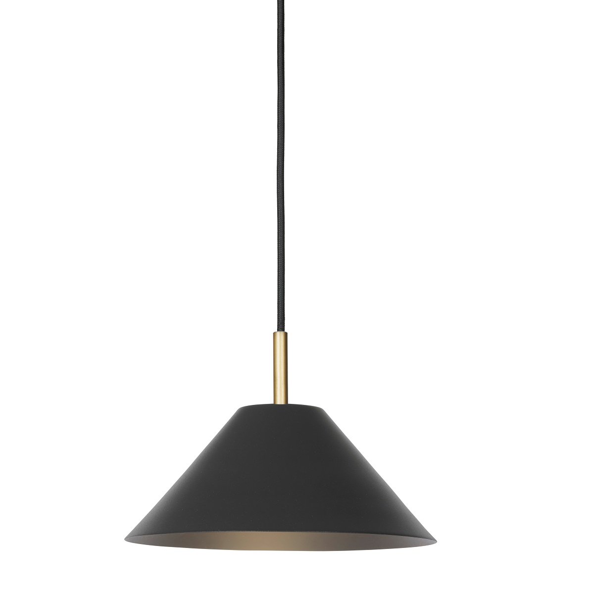 Halo Design 744657 Pendelleuchte Hygge 24cm schwarz G9