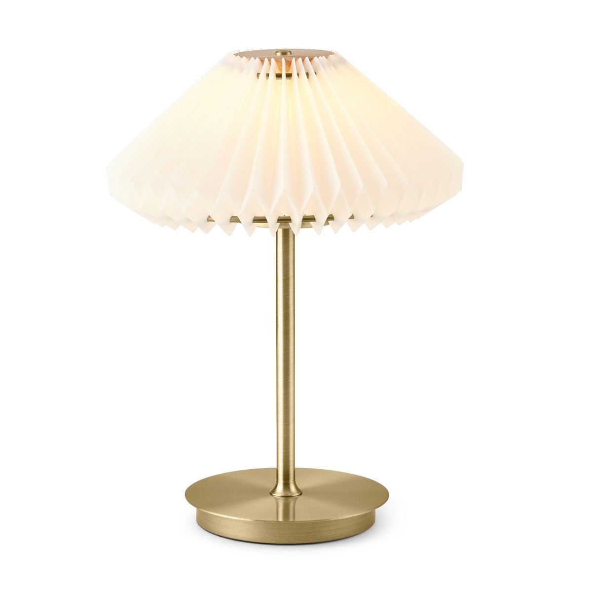 Halo Design 744930 LED Akku Tischleuchte Paris To Go antikes messing wei� G9