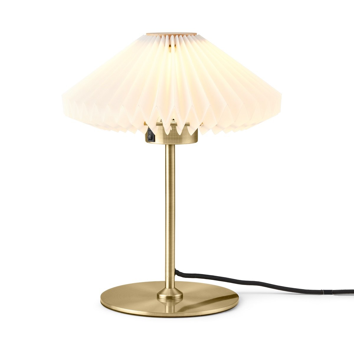 Halo Design 744992 Tischleuchte Paris antikes messing wei� G9