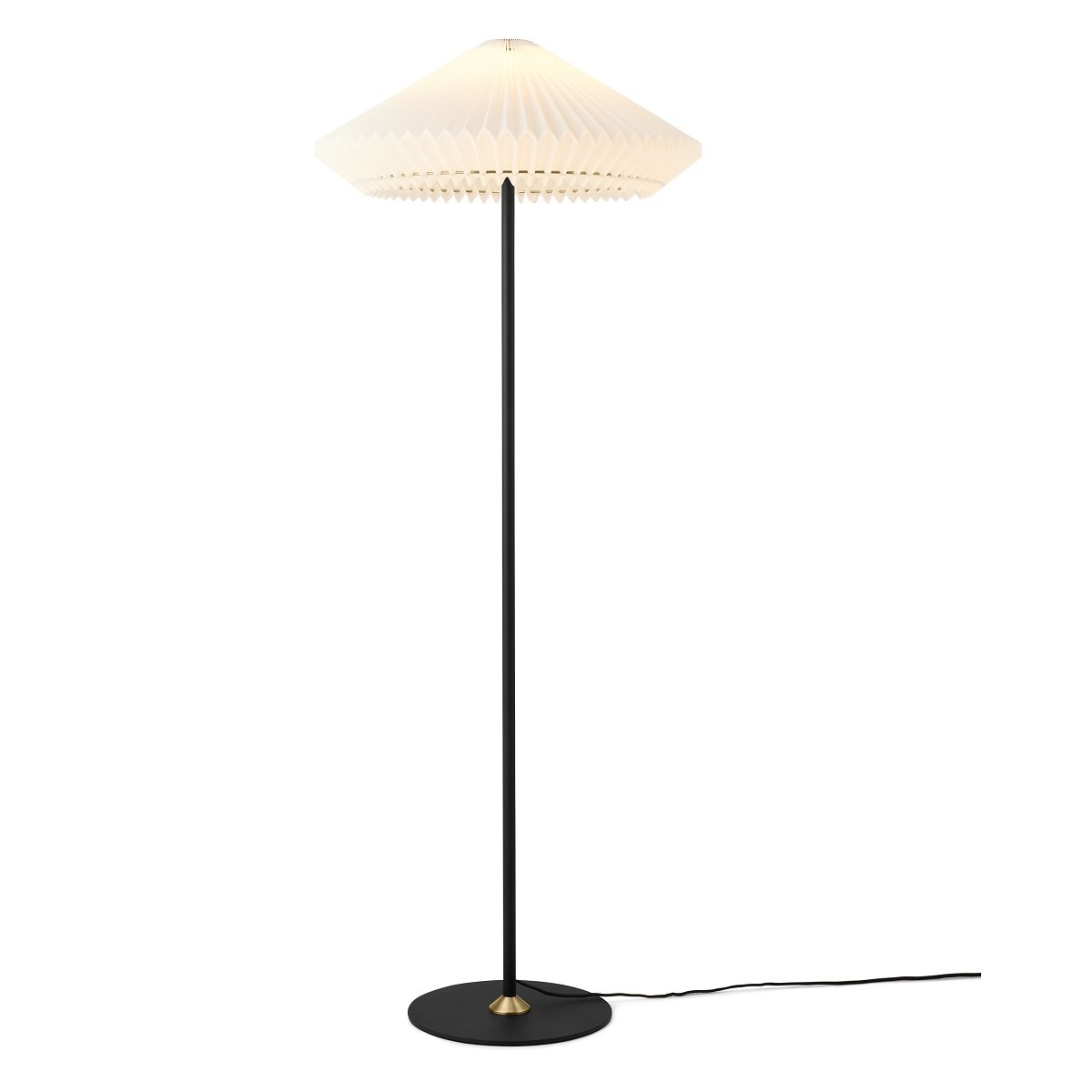Halo Design 745043 Stehleuchte Paris schwarz wei� E27