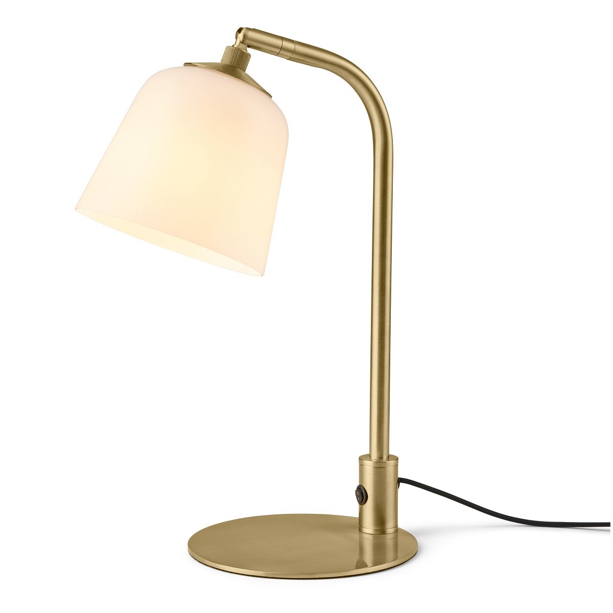 Halo Design 745340 Tischleuchte Room 49 antikes messing opal E27