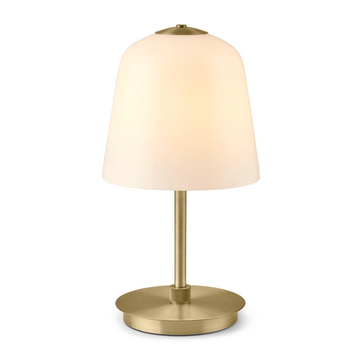 Halo Design 745470 LED Akku Tischleuchte Room 49 antikes messing opal