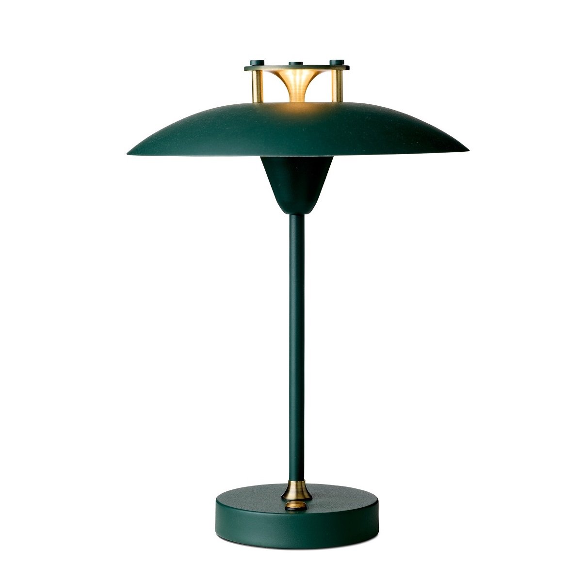 Halo Design 746156 LED Akku Tischleuchte Mini Stepp 1-2-3 Gr�n dimmbar IP44
