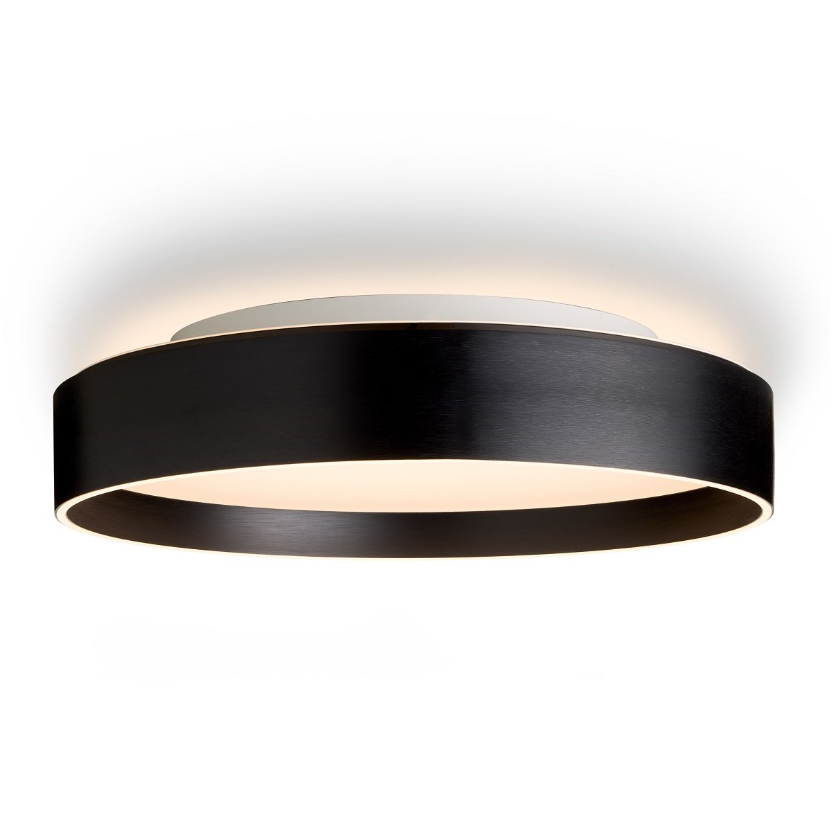 Halo Design 746422 Universal 3 Lite LED Deckenleuchte 2700K 50cm schwarz 3 Step Dim
