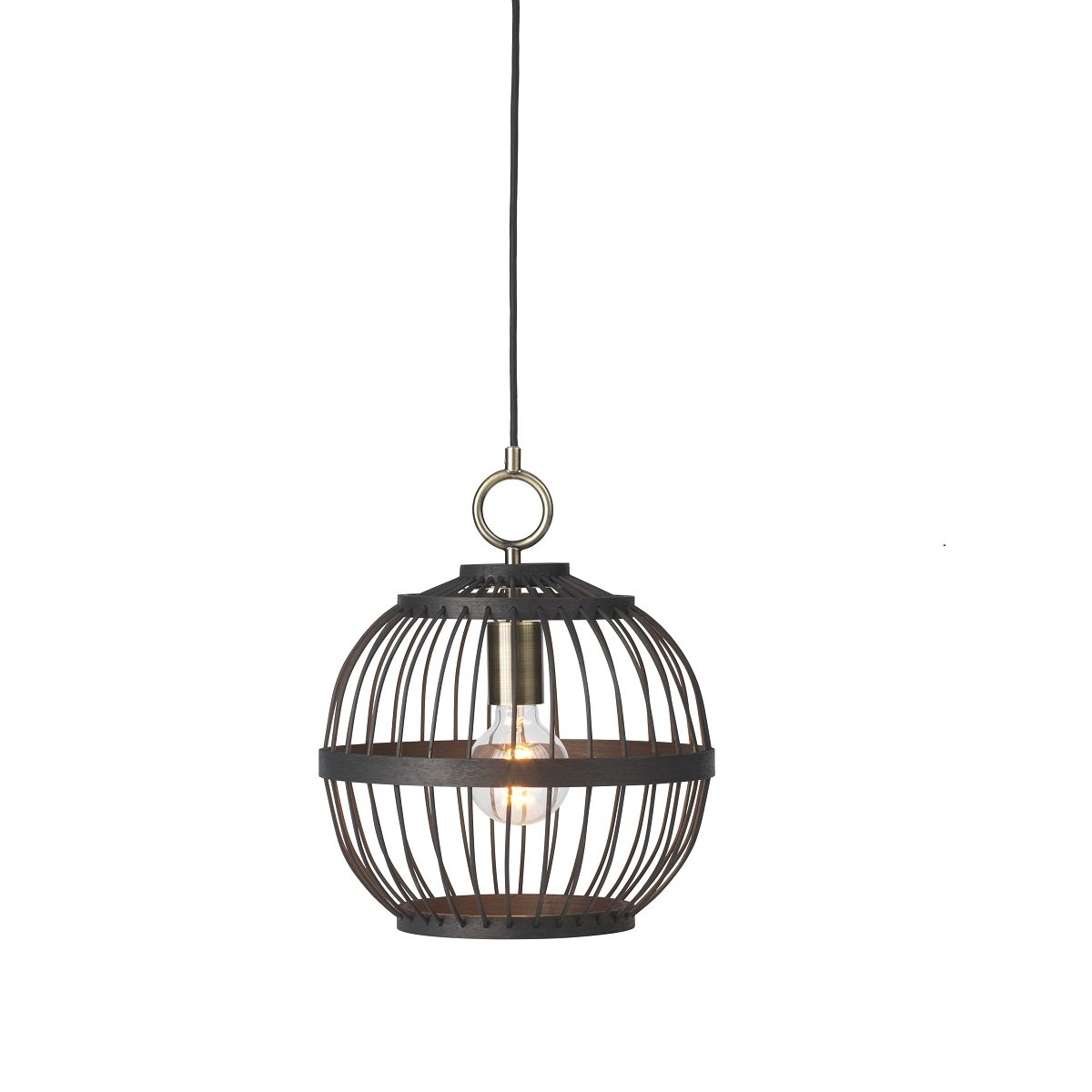 Halo Design 746729 Pendelleuchte Stockholm Nordic Edition 30cm Schwarz