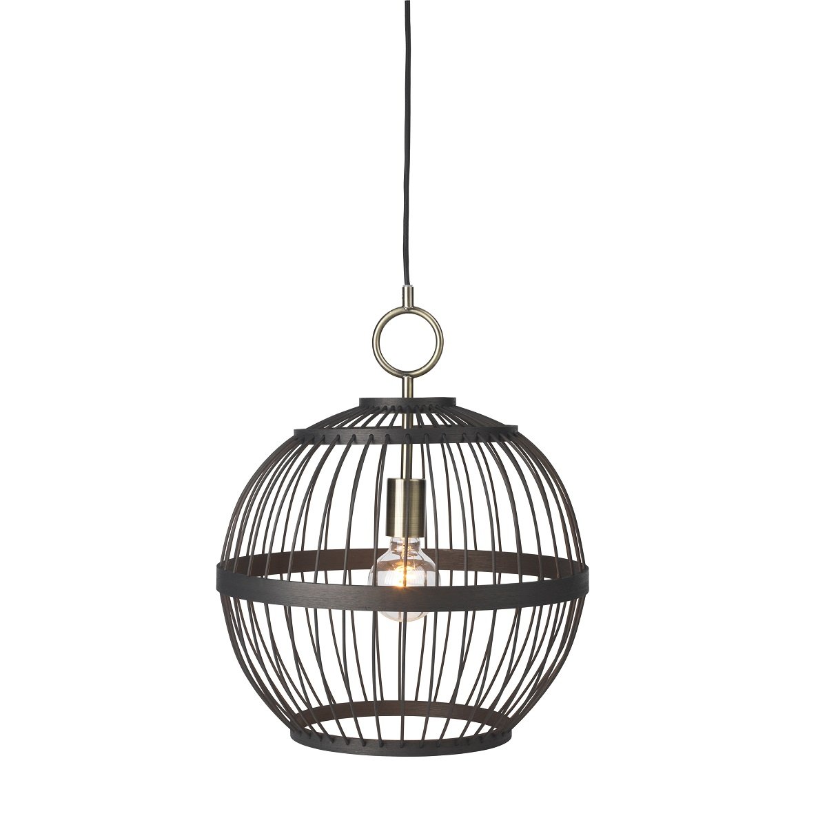 Halo Design 746750 Pendelleuchte Stockholm Nordic Edition 40cm Schwarz
