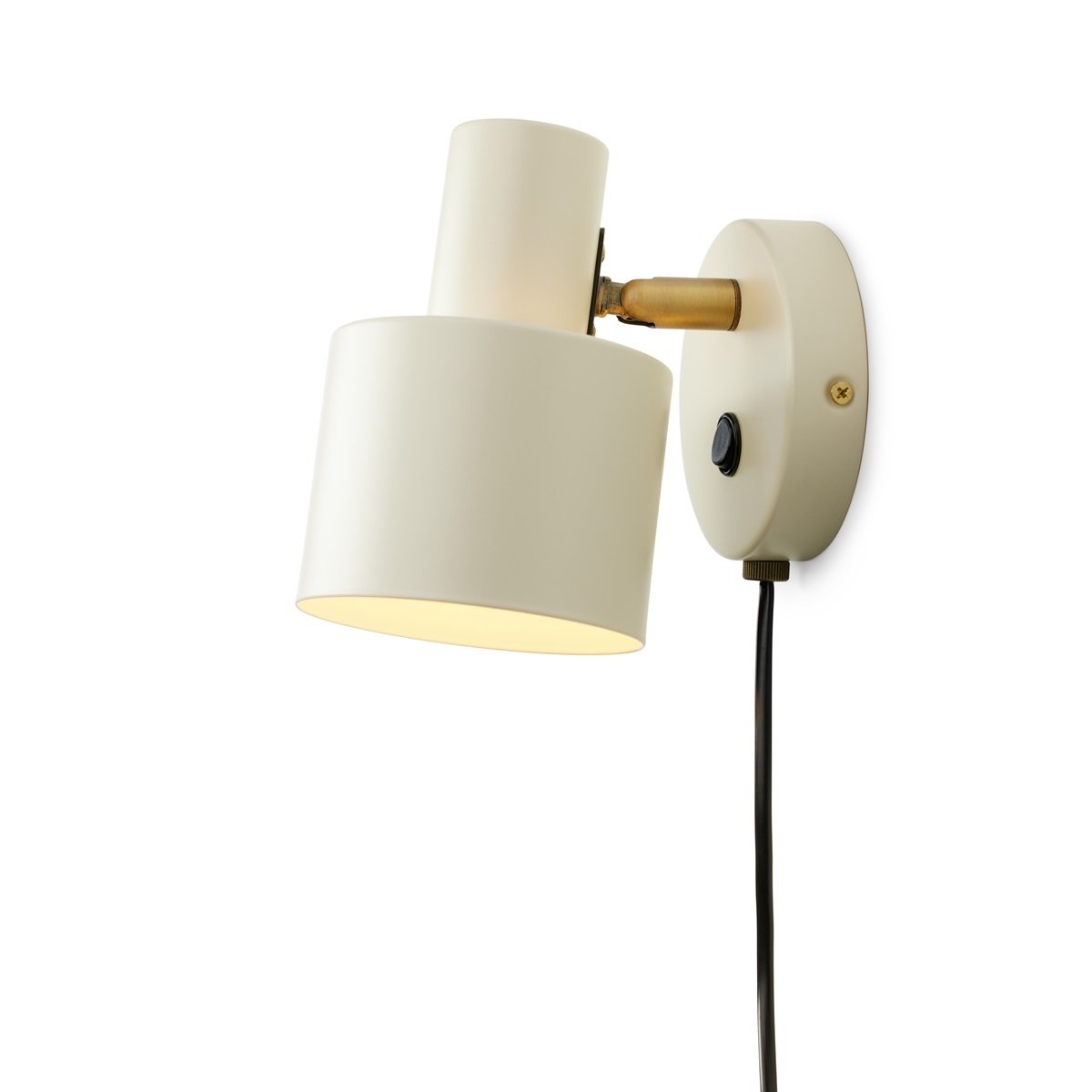 Halo Design 746873 Vogue Wandleuchte creme messing E27
