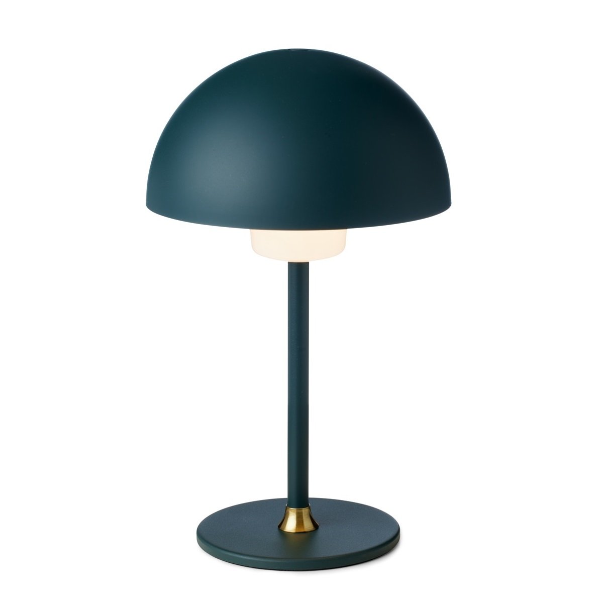 Halo Design 747580 Moon Light LED Akku Tischleuchte gr�n messing